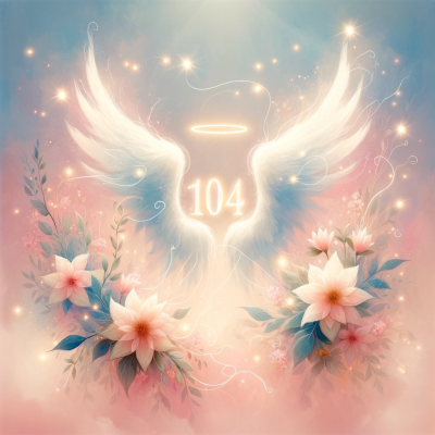천사의 신성한 인도와 메시지 번호 104
