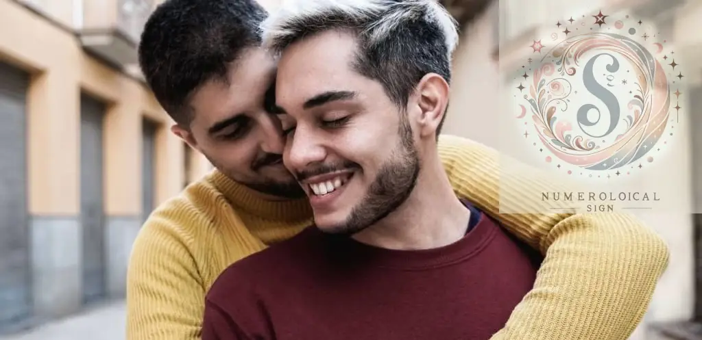 pareja gay abrazándose