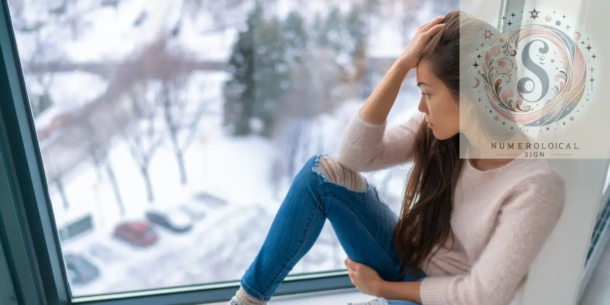 femme triste regardant par la fenêtre